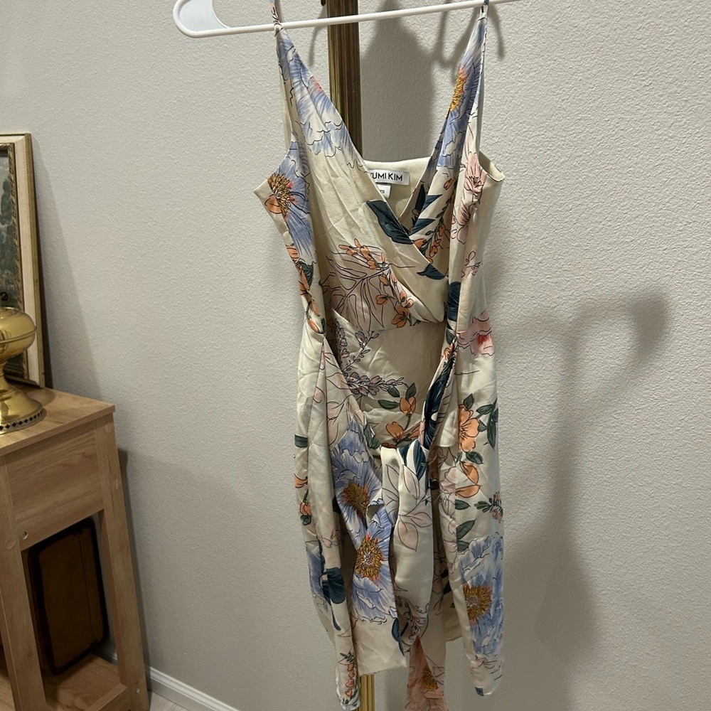 Yumi Kim Cream and Pink Floral Dress